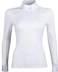 HKM Hunter Long Sleeved Show Shirt - White