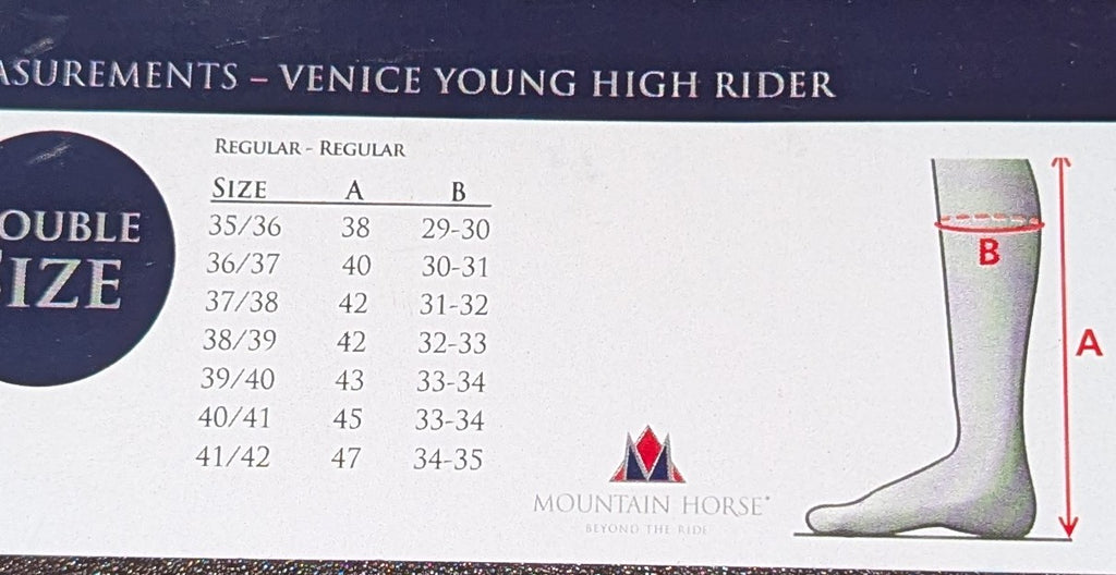 Mountain Horse Venice Young High Rider Black II