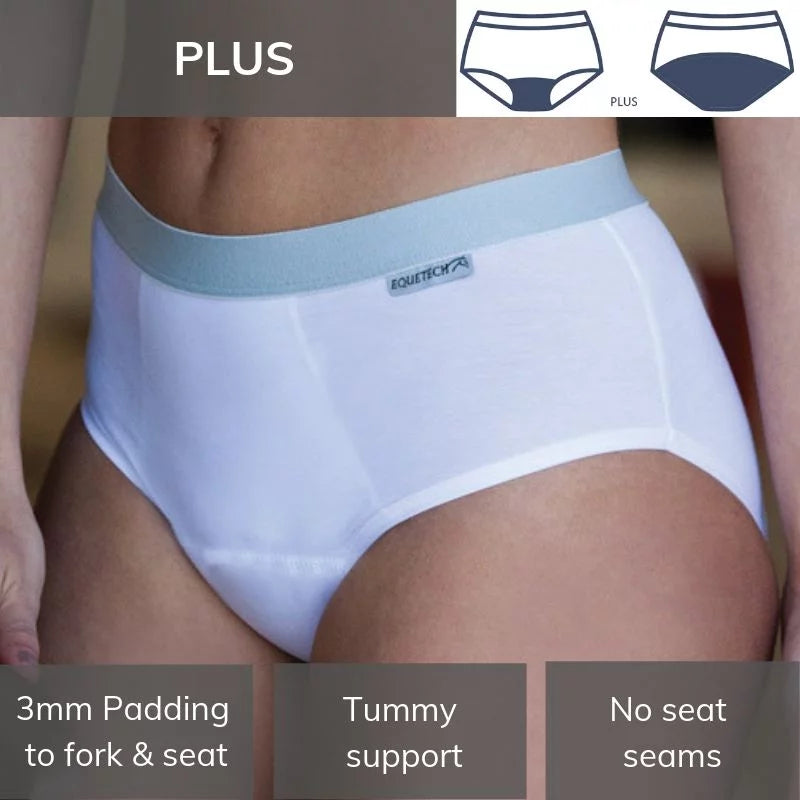 EqueTech Dressage Brief - White